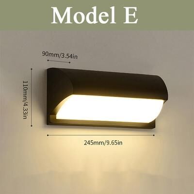 Multisell Products Hub Decorative Waterproof Lamp For Indoor Bedroom, Outdoor Porch & Garden Light model E 30w