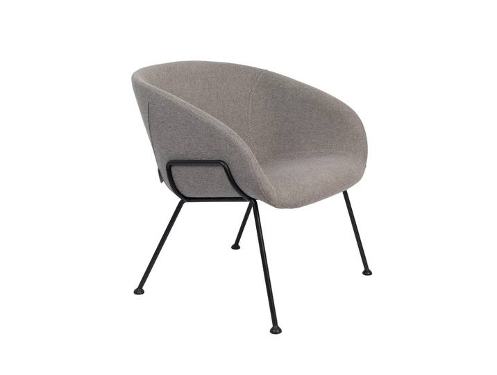 Loungesessel Zuiver Feston Grau, Neu