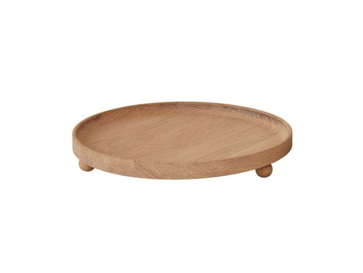 Plateau en bois rond chêne Ø30xH4,7cm