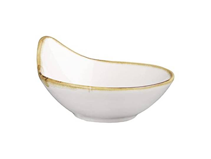 Olympia FB994 porseleinen oven krijt dipper kom, 70ml capaciteit, 91mm, wit, pak van 12
