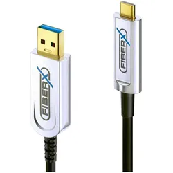 Purelink Serie - USB 3.1 Glasfaser Kabel - USB-A USB-C - 12m (12 m, USB 3.2 Gen 1, 4.50 W), USB Kabel