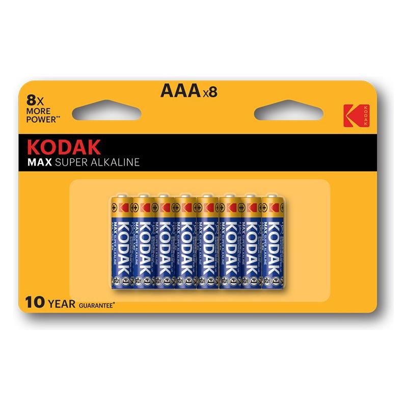 Kodak Max Alkaline AAA LR3 (8 Stk., AAA) (30419896)