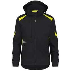 LOGIX - KALAMA Jacke, schwarz/warngelb, Größe L - warngelb - L