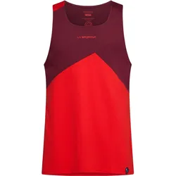 La Sportiva, Herren, Sportshirt, Dude Tank (S), Rot, S