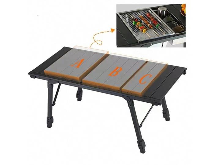 Table d'épissure, combinaison flexible, table de camping IGT