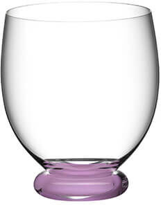 Riedel Hand Made Fatto A Mano Grande Tumbler Pink