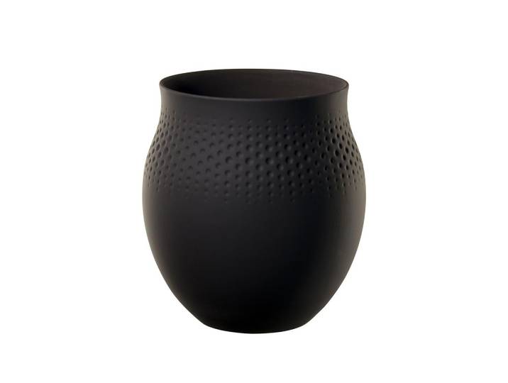 VASE Manufacture Collier Noir 18 cm