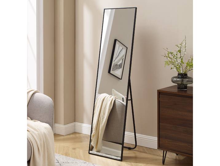 Artistiq Staande Spiegel Joselito 150 x 40cm - zwart - Passpiegel