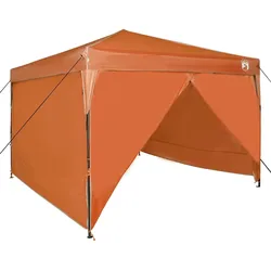 vidaXL Pavillon-Zelt Orange 290 x 290 x 251 cm Stoff