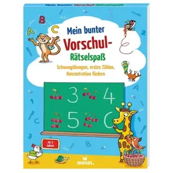 Moses Mein bunter Vorschul-Rätselspaß