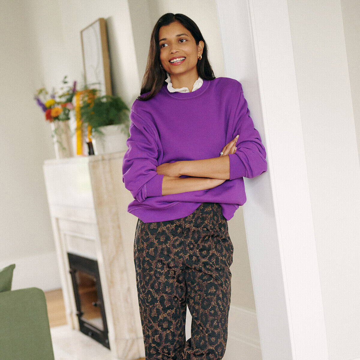 LA REDOUTE COLLECTIONS Sweat col rond volume ample