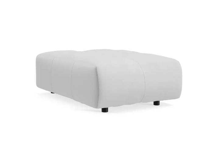 Hocker Pensacola 2.0, Edition, kat. j, mercury light grey, Leder