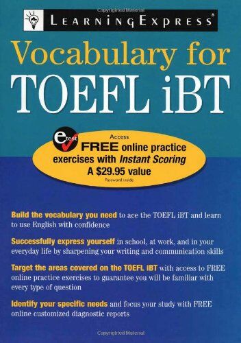 Learning Express LLC - Vocabulary for TOEFL iBT - Preis vom 10.10.2026 11:48:34 h