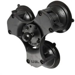 RAM Mounts RAM Tripple suction, B-size, Smartphone Halterung, Schwarz