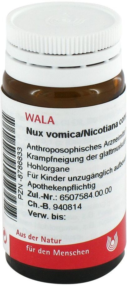Wala Nux Vomica/ Nicotiana Comp. Globuli
