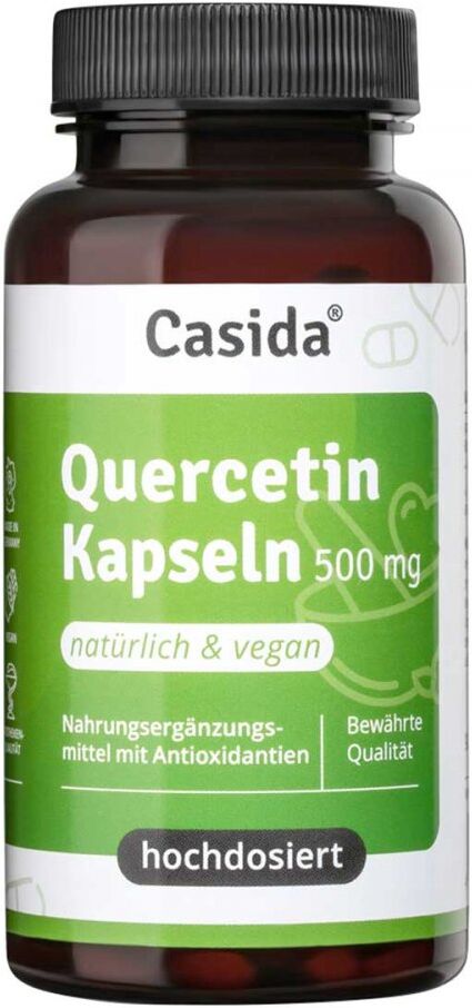 Casida Quercetin Kapseln 500 Mg Hochdosiert 90stk
