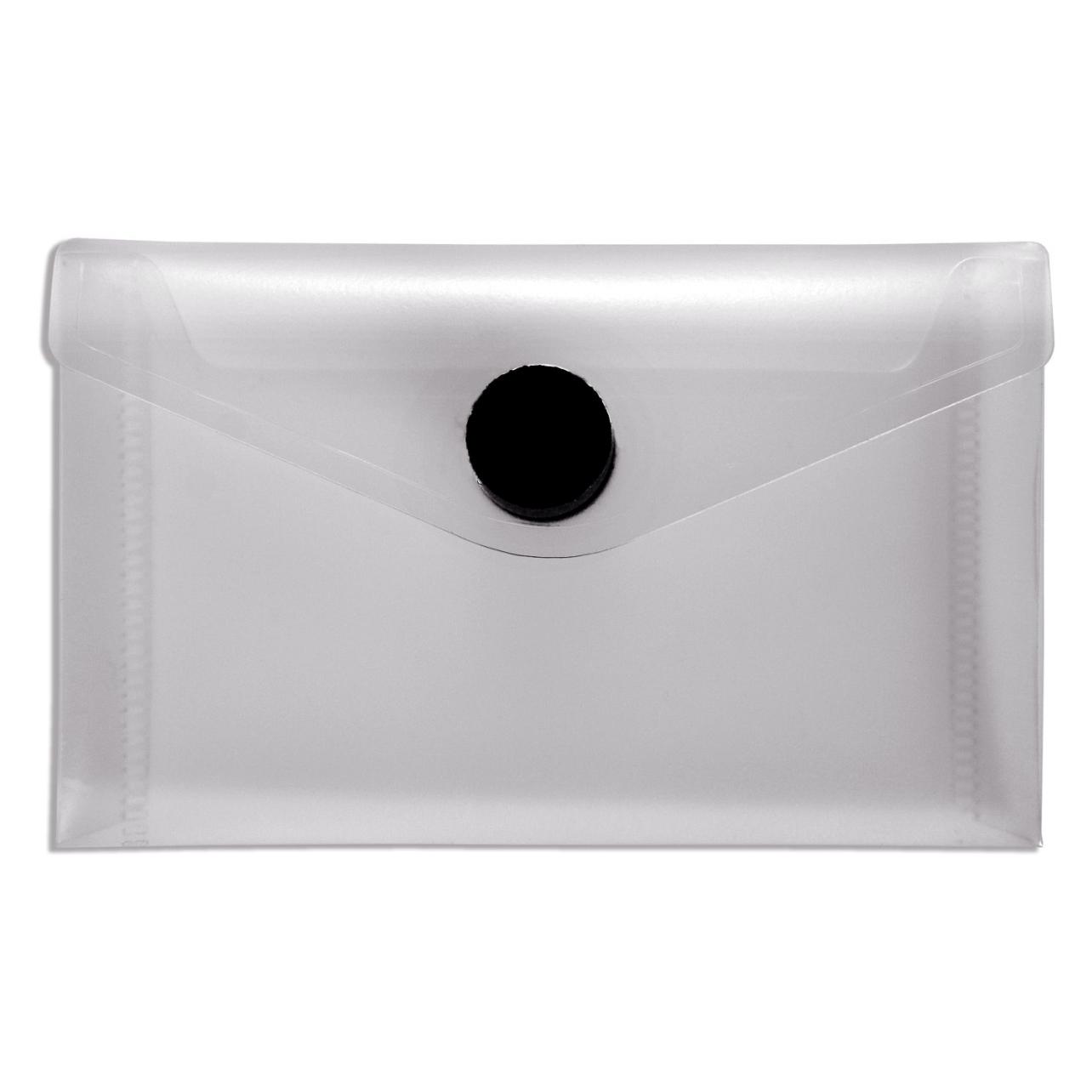 Foldersys 10 Dokumententaschen Visitenkarten-Format transparent glatt 0,20 mm (10x) (40119-04)