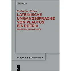 Weiten:Lateinische Umgangssprache von P, Schulbücher von Katharina Weiten