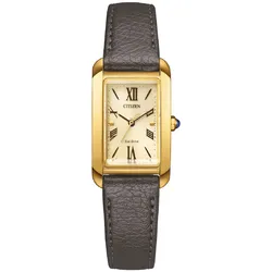 Citizen EW5622-09P Eco-Drive Solar Damenuhr mit Lederband