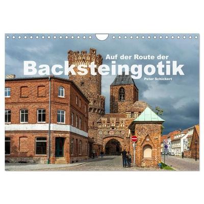 Auf der Route der Backsteingotik (Wandkalender 2027 DIN A4 quer), CALVENDO Monatskalender