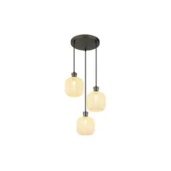Globo Lighting Hängeleuchte   , schwarz , Maße (cm): H: 120  Ø: 30