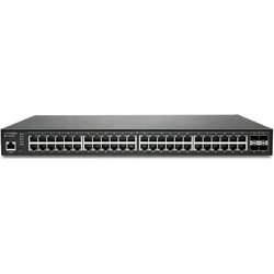 SonicWall Switch SWS14-48FPOE (52 Ports), Netzwerk Switch, Schwarz