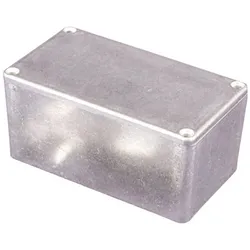 Hammond Diecast Blk Alu Enclosure 140x102x73mm (Gehäuse), Elektronikzubehör + Gehäuse, Schwarz