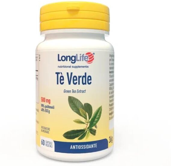 LONGLIFE Srl LongLife, Tè Verde, 60 Capsule