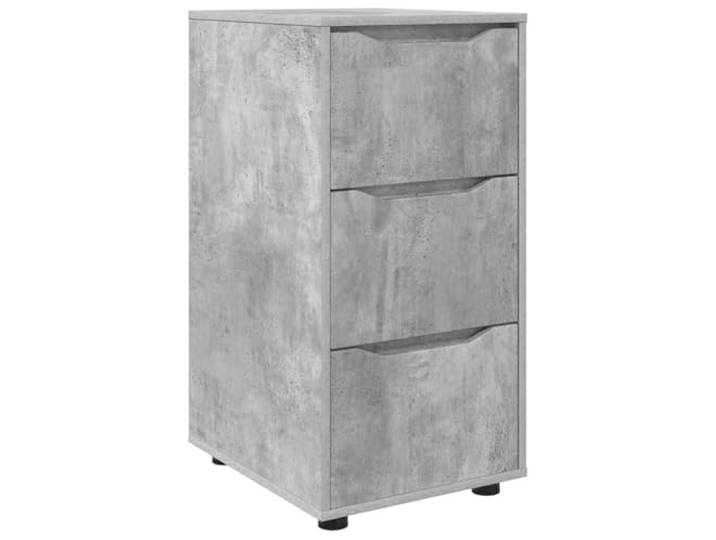 Heofavd Aufbewahrungsschrank Kommode Grau 40x48x81 cm