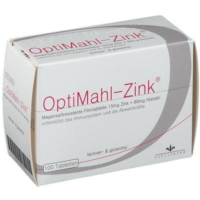 Optimahl Zink 15 mg Tabletten 100 St