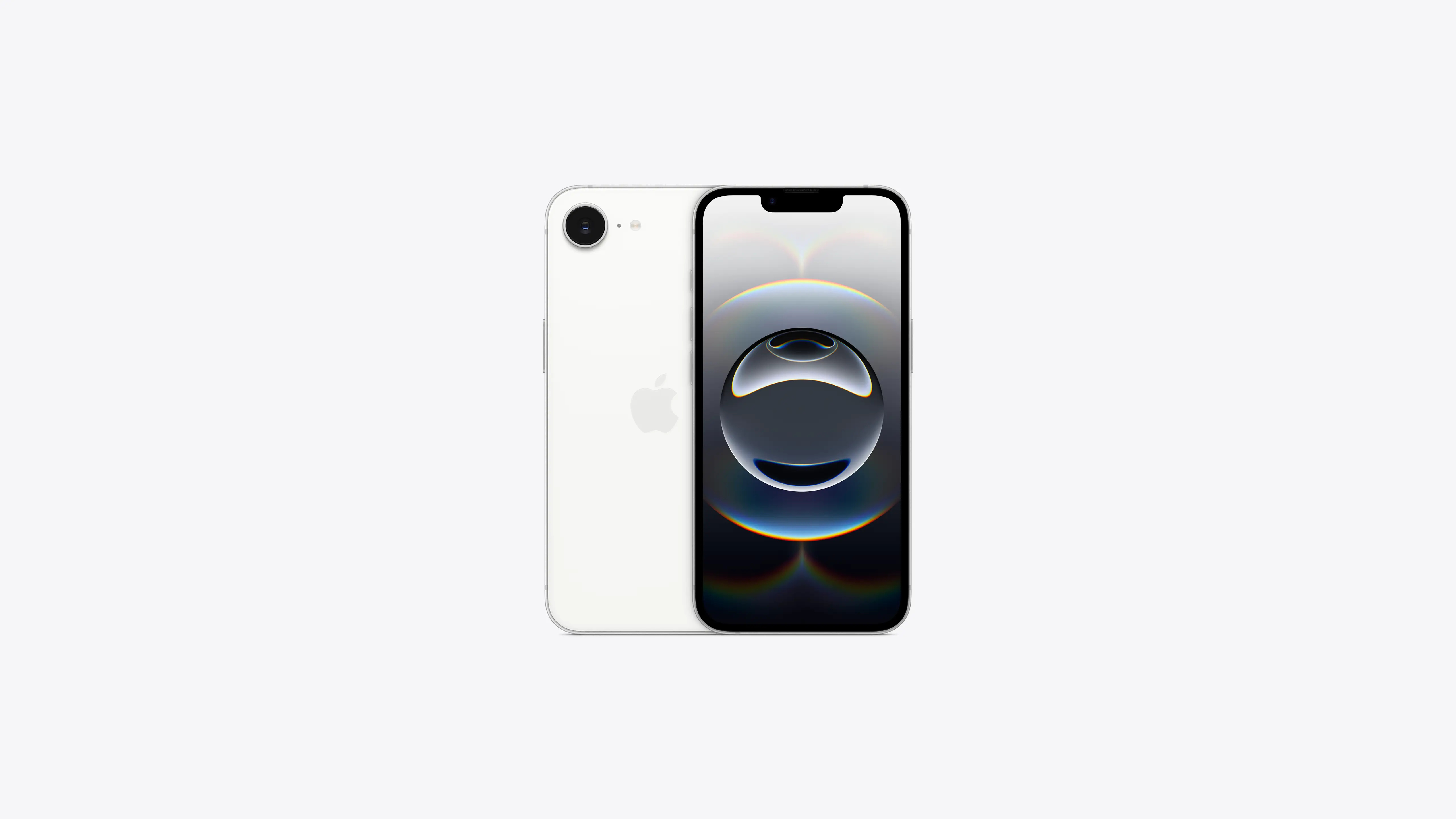 Apple iPhone 16e Weiß - Smartphone - Mobiltelefon - 128 GB