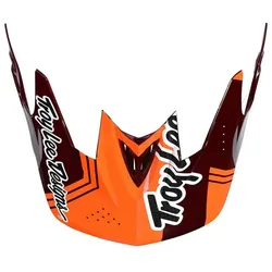 TROY LEE DESIGNS D3 HELMVISIER (CF), BERZERK, RED