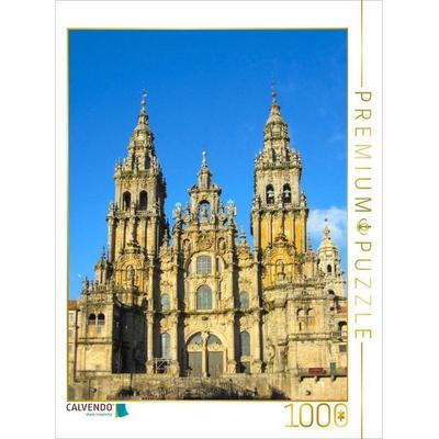 CALVENDO Puzzle Catedral de Santiago de Compostela | 1000 Teile Lege-Größe 64x48cm Foto-Puzzle für glückliche Stunden