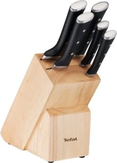 Tefal ICE FORCE Messerset 5 Stück + Holzblock K232S574, 5 Stk
