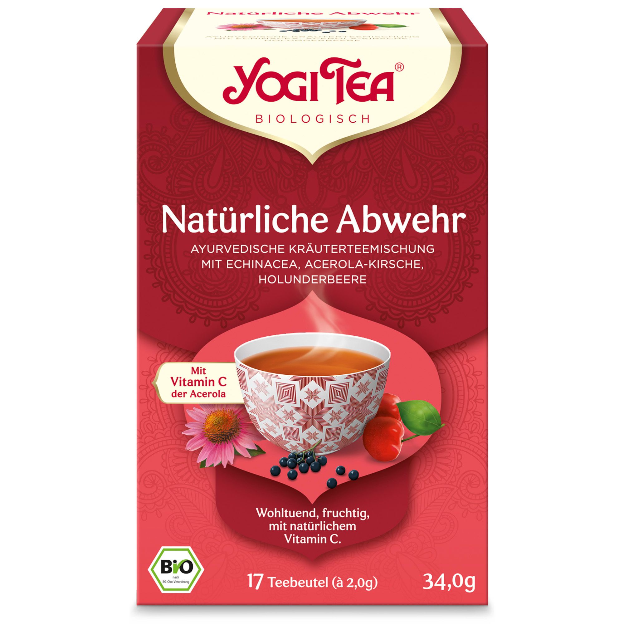 Yogi TEA Natuerli Abwehr Bio 17x1,8 g Filterbeutel