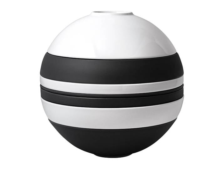 Villeroy & Boch Service Iconic La Boule 7 Pièces Noir-blanc