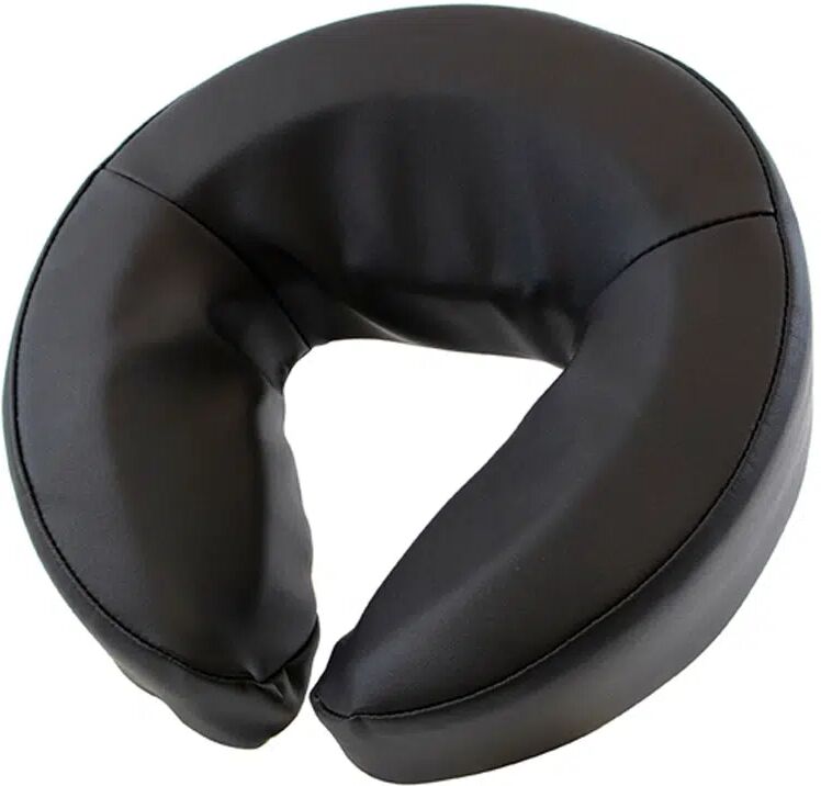 Cuscino Facciale Ergonomico per lettino da massaggio – Rivestimento in PU Nero