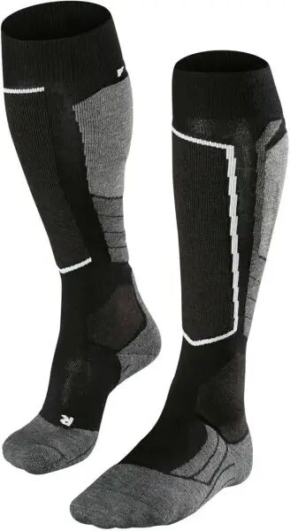 Skisocken Falke SK2 Damen Wool (Black Mix - 35-36)