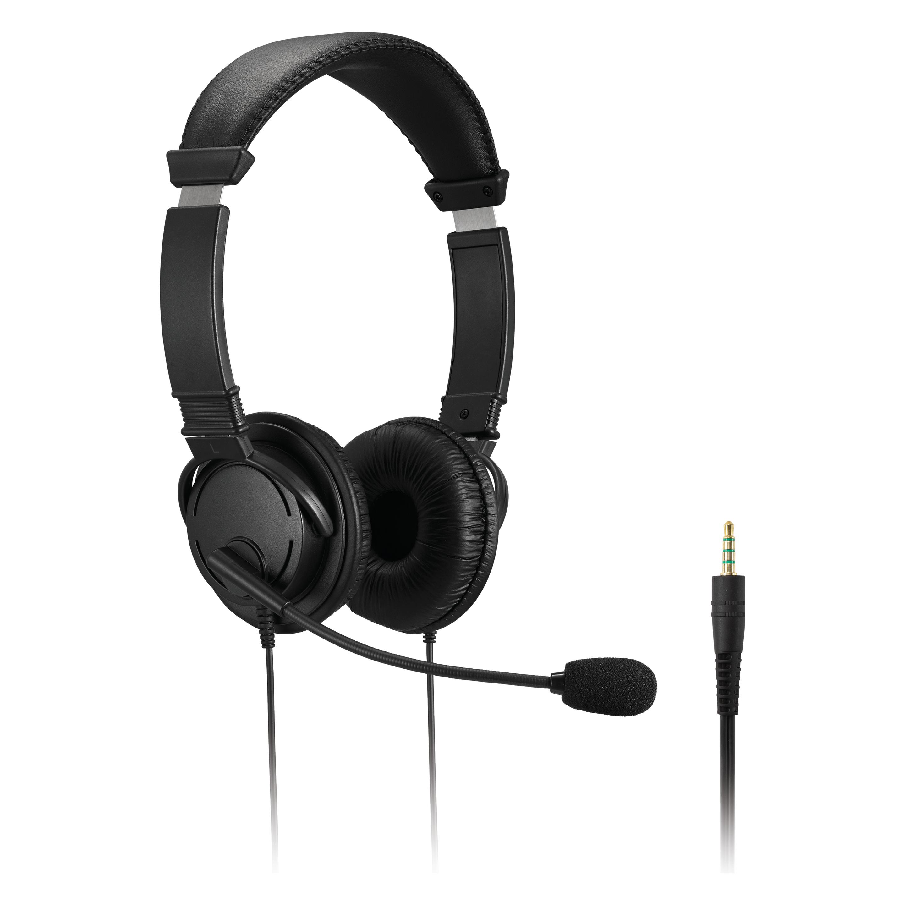 Kensington Acco/ Hifi Headphones With Mic And Volume Control Buttons (Kabelgebunden) (K33597WW)