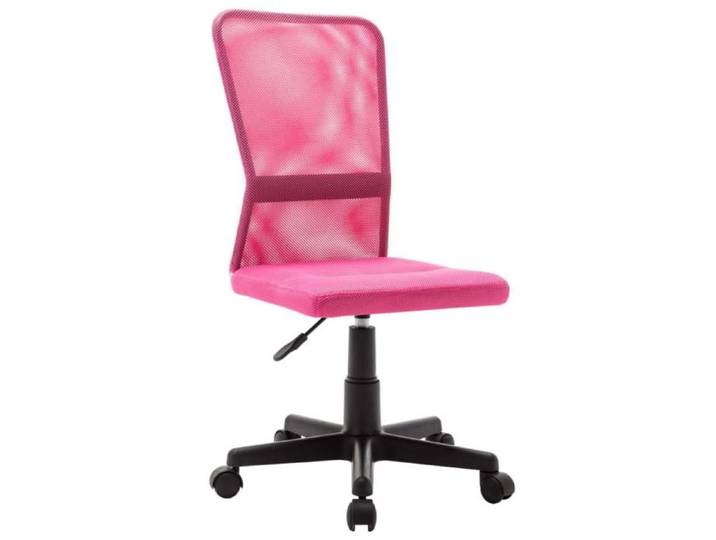Fauteuil de Bureau - Chaise de bureau Siège Gaming Rose 44x52x100 cm Tissu en maille