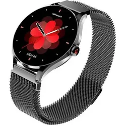 HiFuture Smartwatch Aura 2 Schwarz (Metall, Schwarz, ohne SIM), Smartwatch