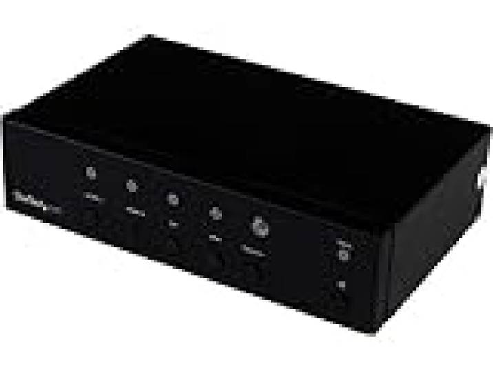 StarTech Switch DP/VGA/HDMI vers HDMI - Multi-Entree, 4K 30Hz (HDVGADP2HD) Convertisseur, Detection automatique, Selection prioritaire, 1920x1200, Fixation