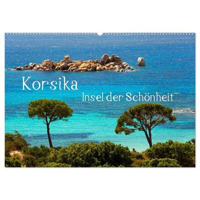 Korsika Insel der Schönheit (Wandkalender 2026 DIN A2 quer), CALVENDO Monatskalender