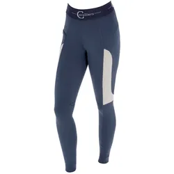 Covalliero Damen Riding Tights Lia, smoked blue, Größe: 38