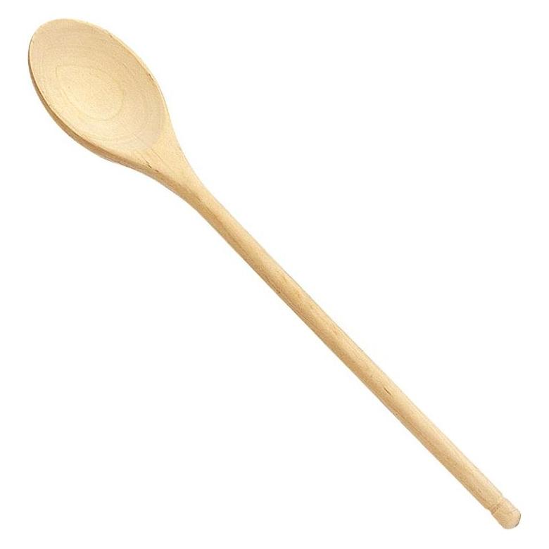 Tescoma Ovaler Kochlöffel WOODY, 30 cm (637315)