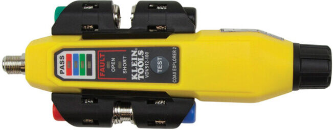 Klein Tools Testeur de câble coaxial Coax Explorer® 2 avec kit à distance (VDV512101EU)