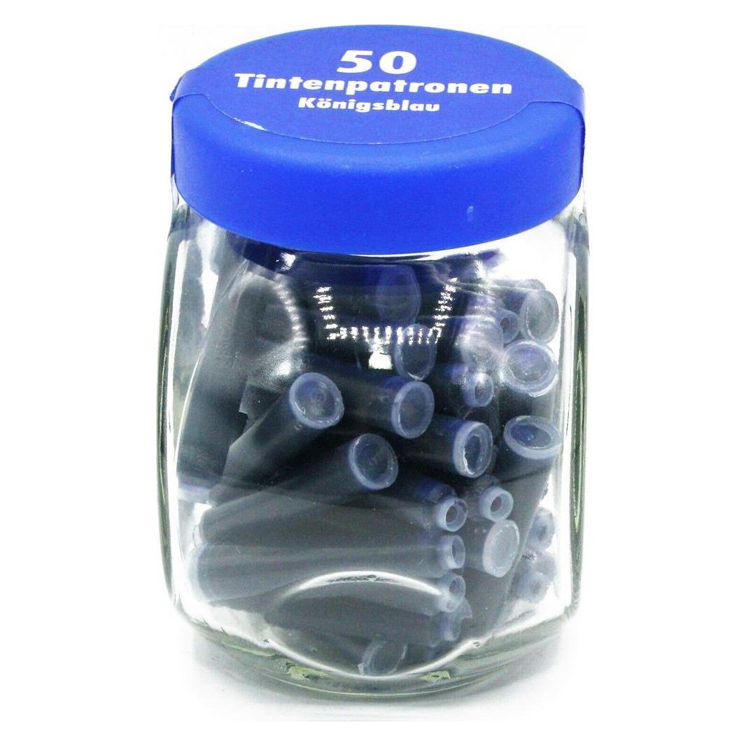 Pelikan Tintenpatrone im Glas (Blau, 50 Stk.) (104406)