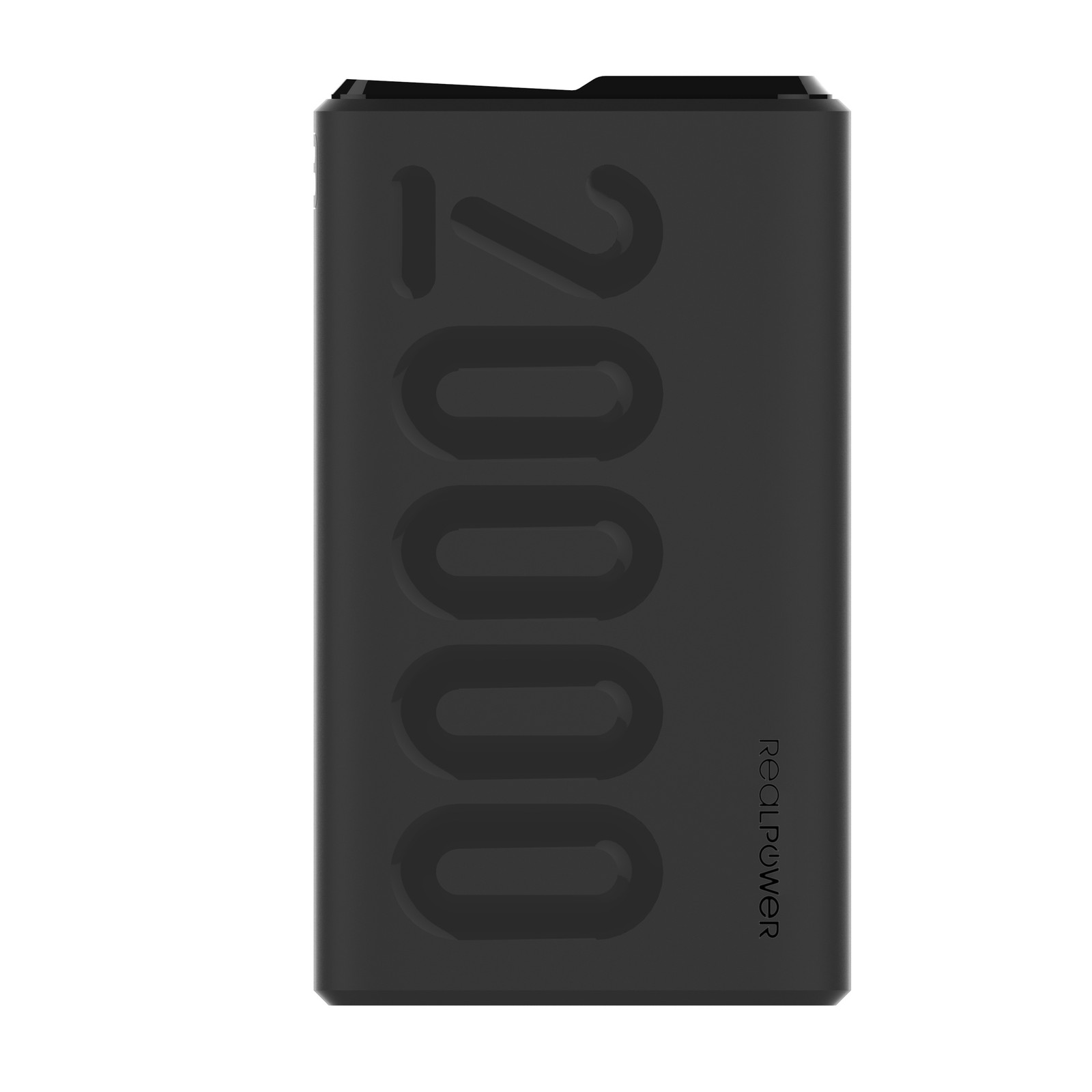 RealPower PB-20000 PD Powerbank 20000 mAh zwart