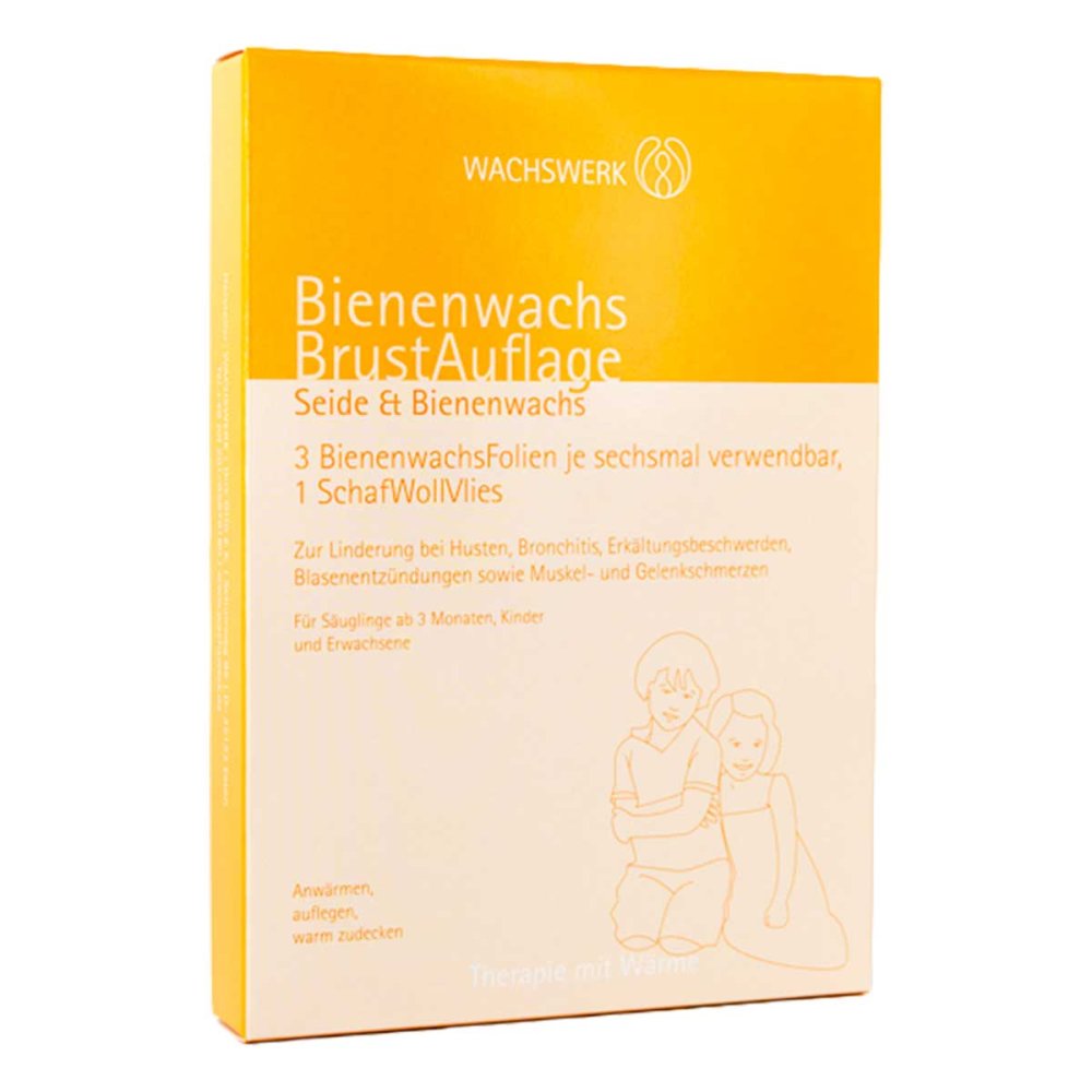 Wachswerk Dirk Otto e.K. Bienenwachs Brustauflage Schaf/Woll/Vlies Wachswerk 07781667
