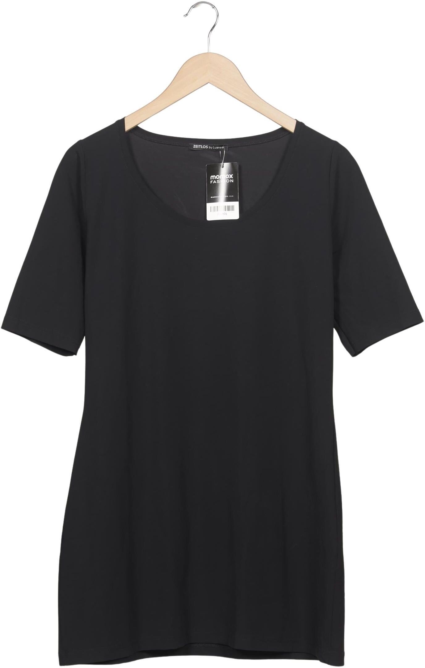 Zeitlos By Luana Damen T-Shirt, Schwarz, Gr. L, Synthetik / Elasthan - Second Hand